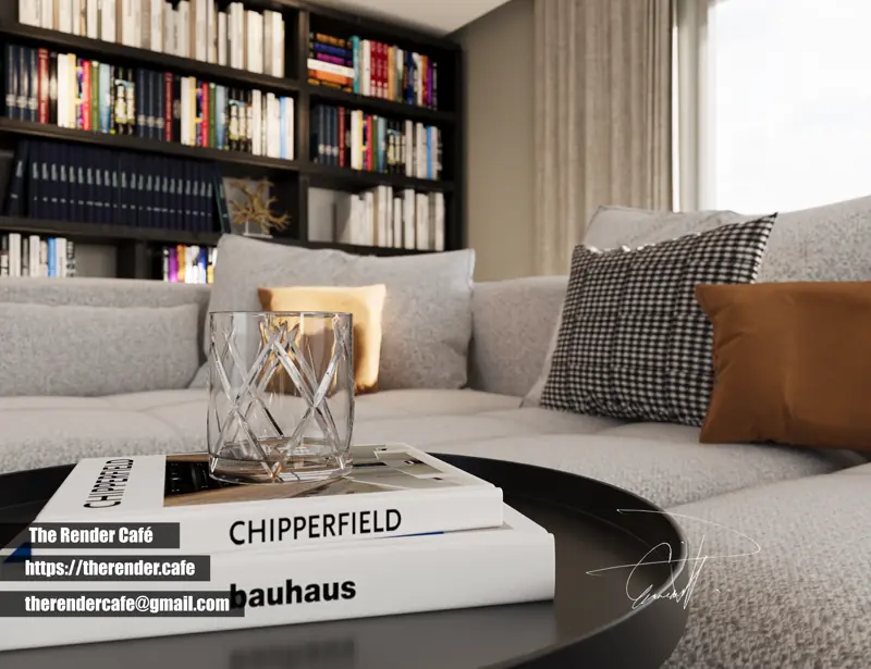 DOF DetailShot — architectural rendering by The Render Café — 3D rendering services Cincinnati