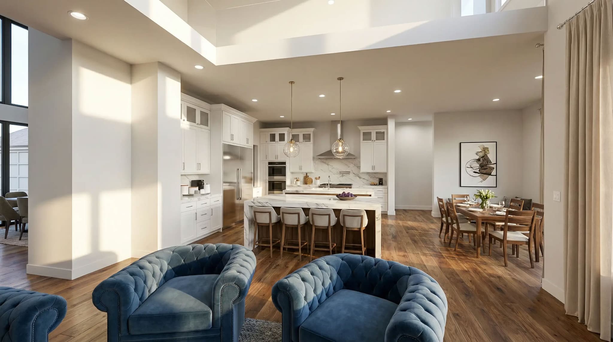 penrose interior cam 2 — architectural rendering by The Render Café