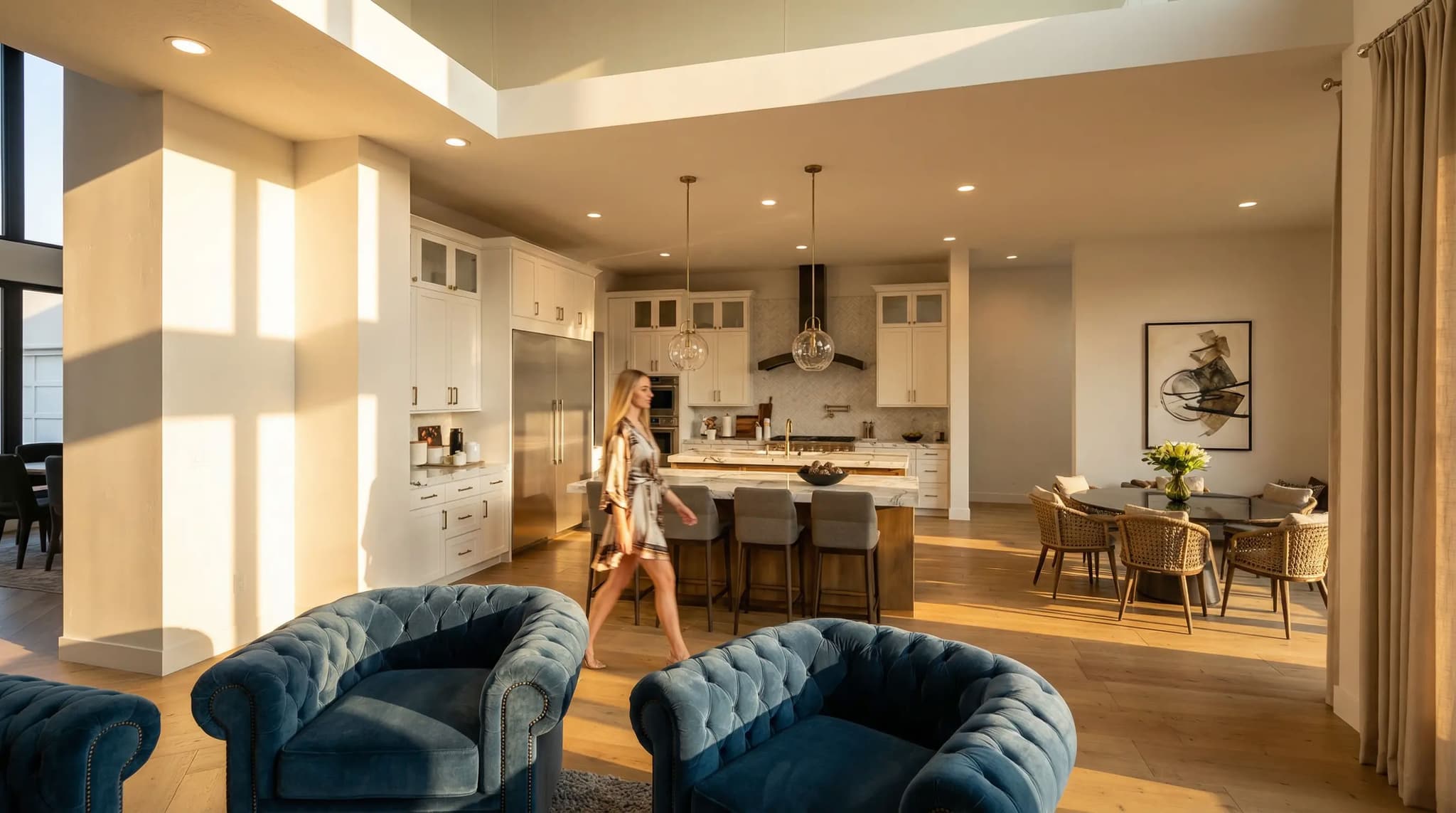 penrose interior cam 2 AI — architectural rendering by The Render Café