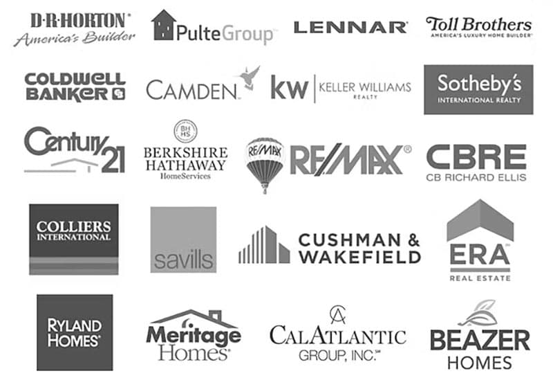 Century 21, CBRE, RE/MAX and other trusted clients